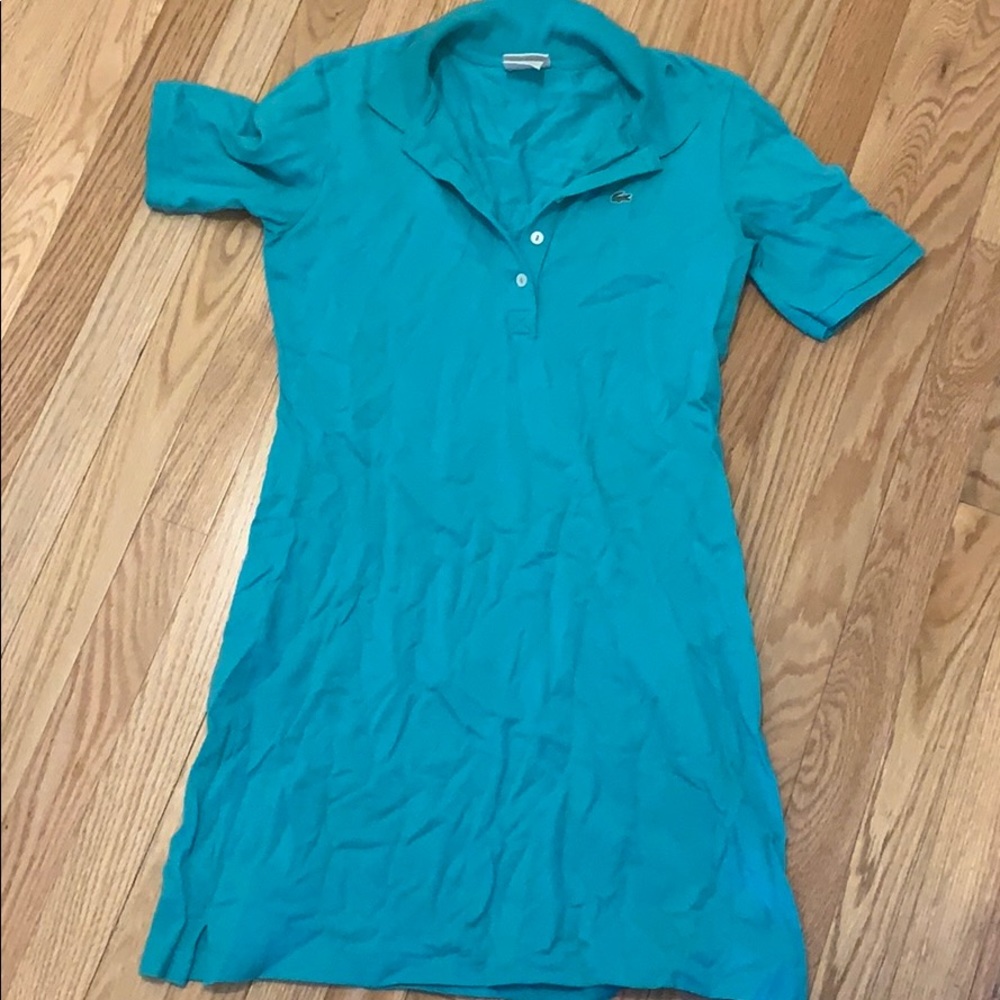 Lacoste collared dress